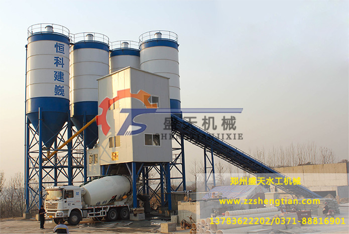 恒科建巍HZS120混凝土搅拌站
