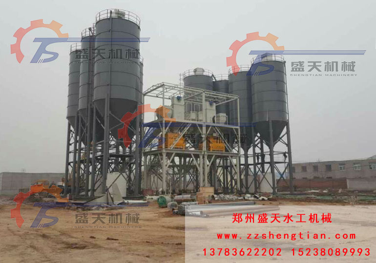 郑州南四环十八里河HZS180商混
